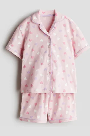 H&M Mønstret pyjamas i trikot
