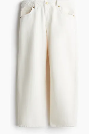 H&M Barrel High Cropped Jeans