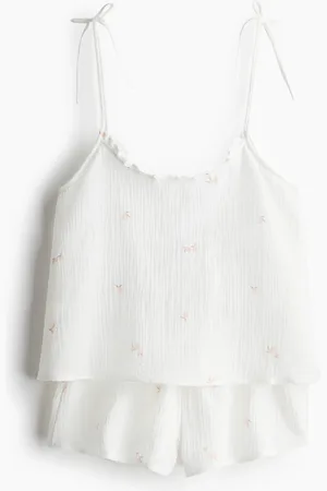 H&M Pyjamas i bomullsmusselin