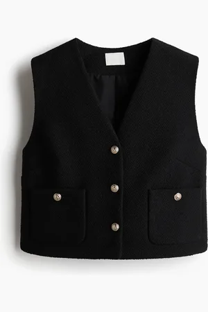H&M Vest i bouclé