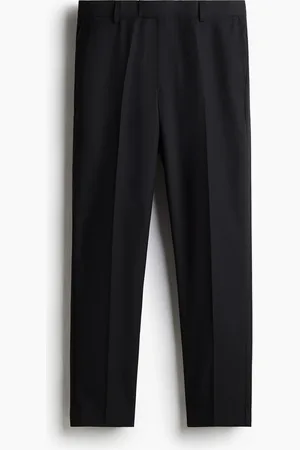 H&M Slim Fit Smokingbukse i ullmiks