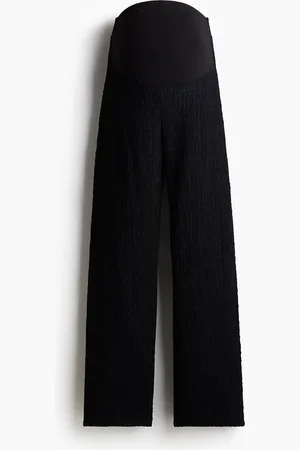 H&M MAMA Strukturvevd trikotbukse