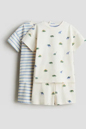 H&M 2-pack pyjamas i bomull