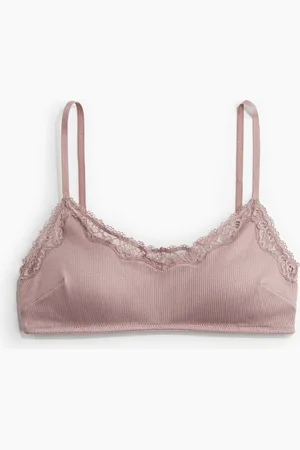 H&M Vattert myk BH i trikot