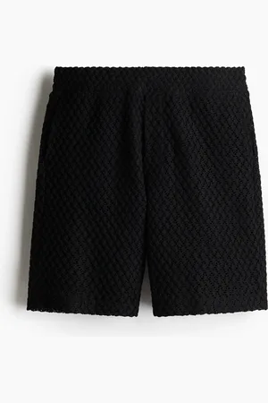H&M Regular Fit Shorts med heklet look