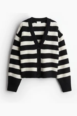 H&M Ribbestrikket cardigan