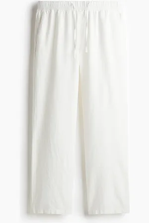 H&M Relaxed Fit Bukse i linmiks