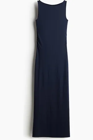 H&M Drapert bodycon-kjole maxi