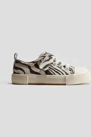 H&M Sneakers i bomullscanvas