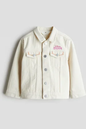 H&M Denimjakke med trykk
