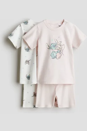 H&M 2-pack pyjamas i bomull