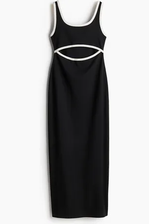 H&M Cut out-maxikjole