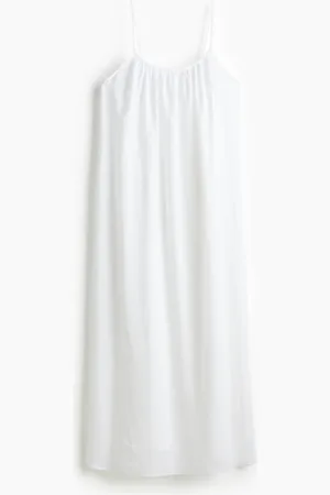 H&M Stroppekjole i linmiks