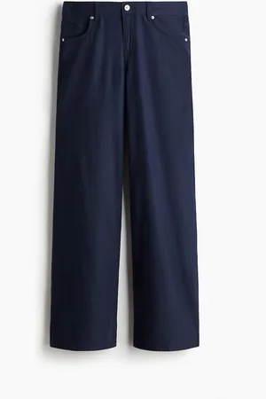 H&M Vid bukse i linmiks