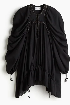 H&M Krinklet bomullskjole