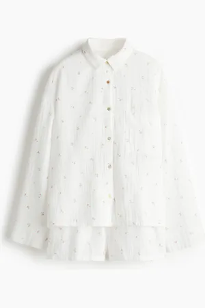 H&M Pyjamasskjorte og -shorts