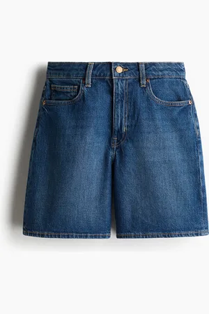 H&M Shorts i denim med høy midje