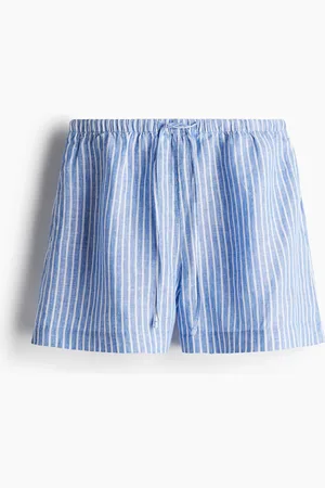 H&M Shorts i lin med snøring