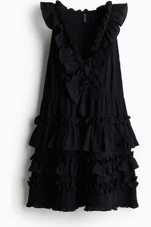 H&M Kjole med volanger