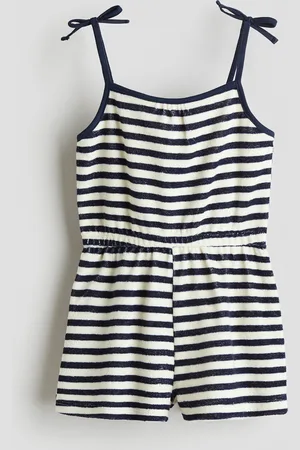 H&M Mønstret jumpsuit i frotté