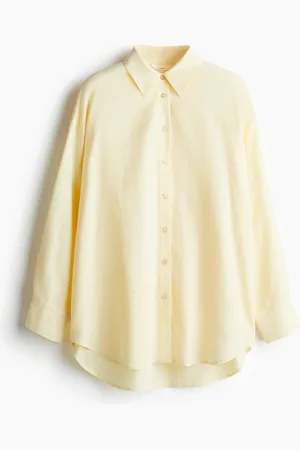 H&M Skjorte i linmiks