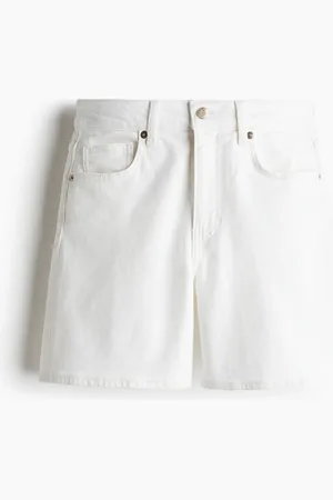 H&M Shorts i denim med høy midje