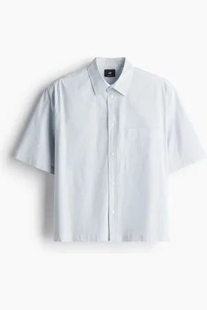H&M Oversized Fit Kortermet skjorte