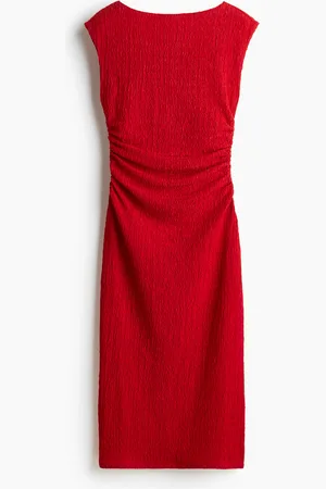 H&M Drapert bodycon-kjole
