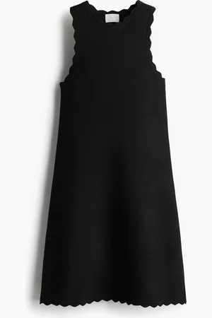 H&M Minikjole med bølgekanter