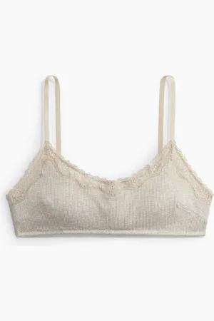 H&M Vattert myk BH i trikot