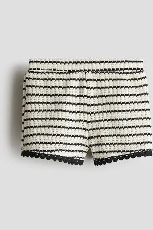 H&M Strukturstrikket shorts