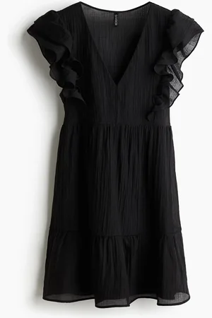 H&M Kjole med volangkant