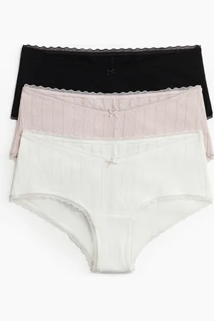 H&M MAMA 3-pack truse hipster i bomull