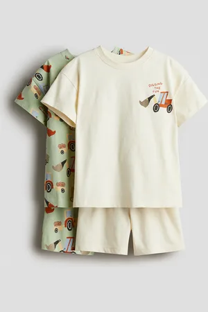 H&M 2-pack pyjamas i bomull