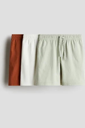 H&M 3-pack trikotshorts i bomull