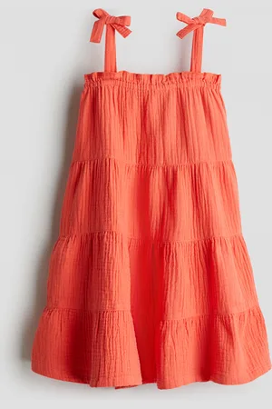 H&M Kjole i bomullsmusselin