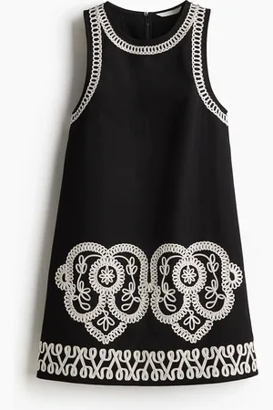 H&M Brodert kjole