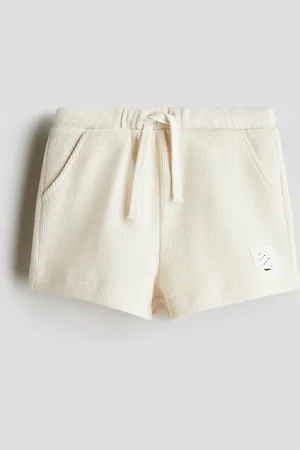 H&M Vaflet shorts i bomull