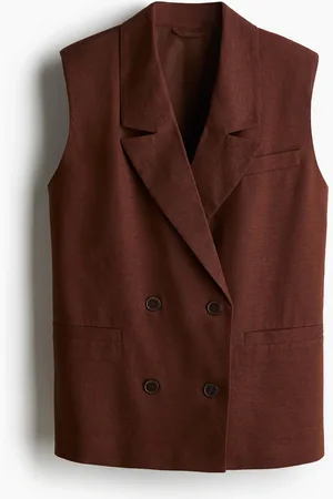 H&M Vest i linmiks