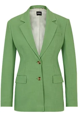 HUGO BOSS Single-breasted jacket in stretch fabric