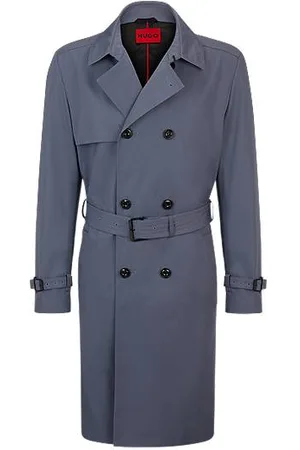 Hugo boss outlet trench coat herre