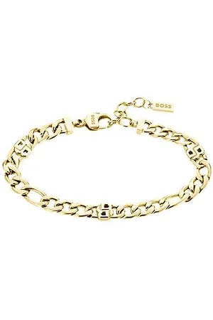 HUGO BOSS Gold-tone bracelet with Double B monograms