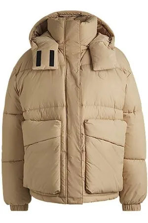 HUGO BOSS Padded jacket with detachable hood