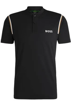 HUGO BOSS X Matteo Berrettini active polo shirt with moisture control