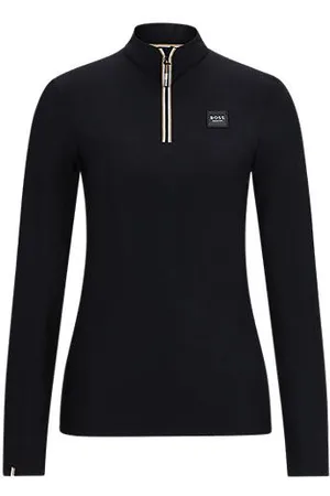 HUGO BOSS Equestrian show top in super-stretch fabric
