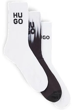HUGO BOSS Three-pack of short-length socks with logo details