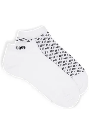HUGO BOSS Two-pack of ankle socks in a cotton blend