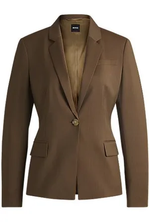 HUGO BOSS Slim-fit blazer in virgin wool