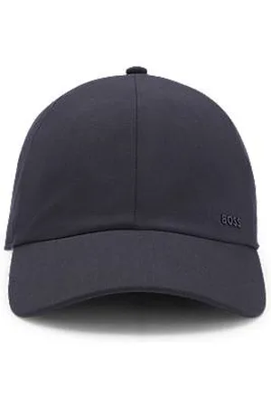 HUGO BOSS Peached-twill cap with logo lettering