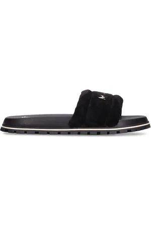 Marc Jacobs Terry Faux Shearling Sandals